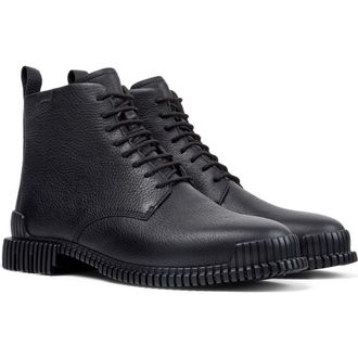 Camper Pix Lace-Up Bootie in Black at Nordstrom, Size 41