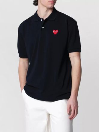 Comme Des Gar&ccedil;ons shirt straight cut polo collar short sleeves