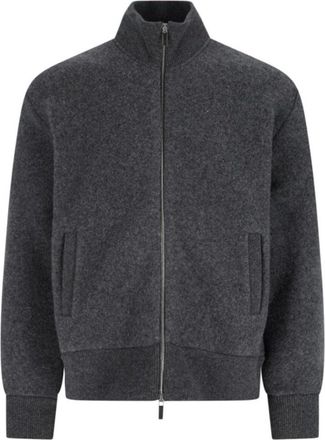 Thom Browne Wool Zip Jacket - Grey