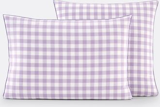 La Redoute Interieurs Kussensloop in katoen, Veldi, violet