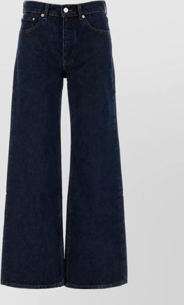 Anine Bing denim wide-leg jeans