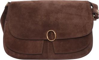 Orciani Shoulder Bags, female, Brown, Size: ONE SIZE Kate Midi Crossbody