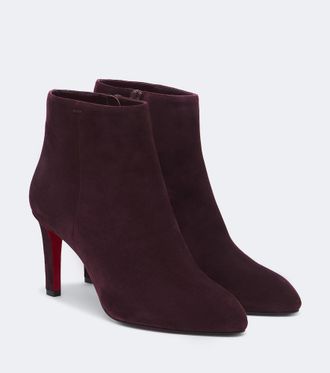Christian Louboutin Fannylove suede ankle boots