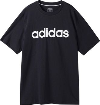 adidas neo M Ce Logo T1 Casual Sports Round Neck Training Short Sleeve Black GP4887