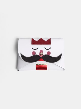 The Cambridge Satchel Company The Nutcracker Purse - White, Black & Red