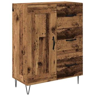 vidaXL Sideboard Old wood 69.5 x 34 x 90 cm Engineered wood vidaXL