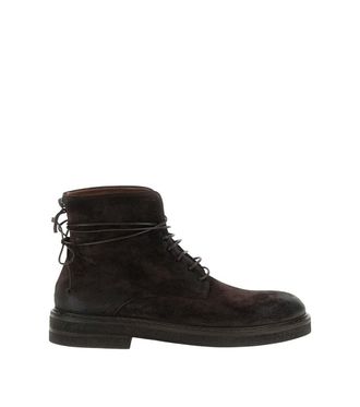Mars&egrave;ll Dark Brown Suede Boots
