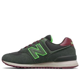 New Balance 574 Dark Olive Energy Lime MT574ATC
