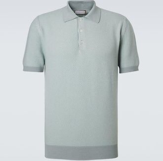 Canali Cotton polo shirt
