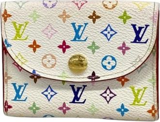 Louis Vuitton Pre-owned Wallets, female, Multicolor, Size: ONE SIZE Pre-owned Business card case