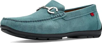 Marc Joseph New York Chambers Mens Shoes Petroil Blue Suede : 10.5 M