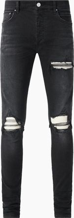 Amiri Mens MX1 Ultra Suede Denim Jeans Black - Size: 32/34
