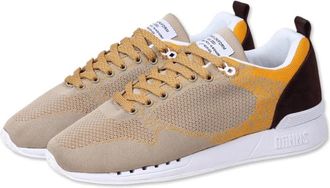 Djinns Beige Lage Top Herensneaker - Heren - Sneakers - Beige - 40 EU - Schoenen