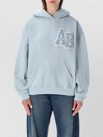 Anine Bing harvey hoodie man letter logo detail