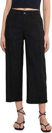 NYDJ Cargo Womens Clothing Black : 12 25, Linen/Viscose
