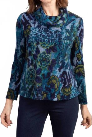 Habitat Statement Cowl Sweater In Skyline