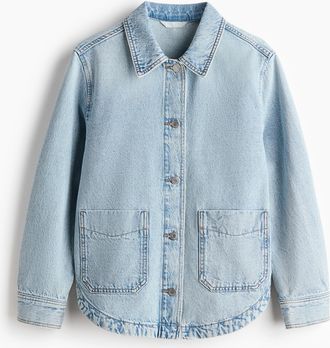 H&M Shacket aus Denim - Blue