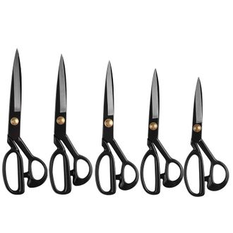 OEM Juego De 5 Tijeras De Sastre, Tijeras De Sastre Para Ropa De Mujer, Tijeras Para Tela