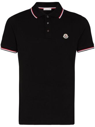 Moncler Logo Cotton Polo Shirt