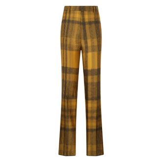 Moschino Gestreepte Wijde Broek - Heren - Wijde Broeken - Veelkleurig - M - Polyester - Broeken