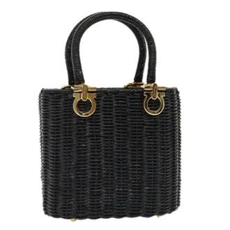 Ferragamo Tweedehands leren handtassen - Dames - Pre-owned - Zwart - Maat: ONE Size Leer
