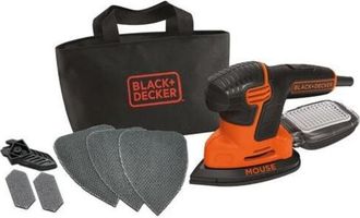 Black+Decker Stanley Black&decker - black&decker - levigatrice mouse multifunzione 120W con valigetta