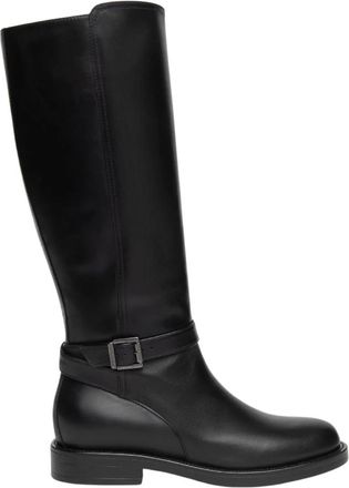 Nero Giardini Stivale alto in pelle - - Shoes - Donna - Nero - 39 EU