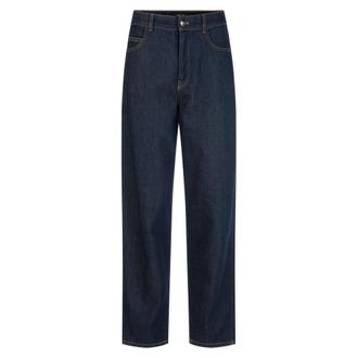 Marc Cain Dames, Jeans, Blauw, Maat: L Katoen
