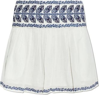Isabel Marant Dames, Rokken, Wit, Maat: XS Katoen