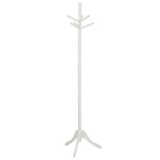 Wanderlust Deco Perchero de madera color blanco 44x44x172h cm