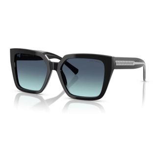 Tiffany & Co. TF 4235 Zonnebrillen - Dames - Zonnebrillen - Zwart - 55 MM - Accessoires