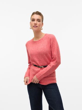 Vero Moda Rundhalspullover »VMDOFFY LS O-NECK BLOUSE GA NOOS«