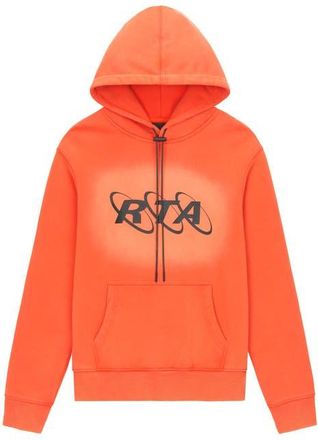Rta Dion Planetary Graphic Hoodie in Orange Planetary at Nordstrom, Size Xxx-Large