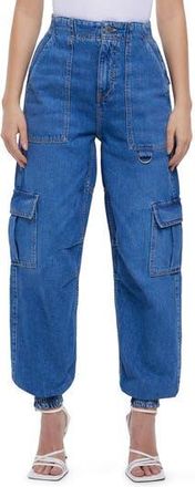 River Island Cargo Denim Joggers at Nordstrom Rack, Size 2