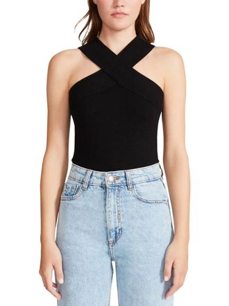 BB Dakota Top Floor Knit Bodysuit In Black