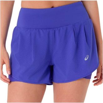 Asics Road 2-in-1 3,5 Short Laufshorts f&uuml;r Damen | lila