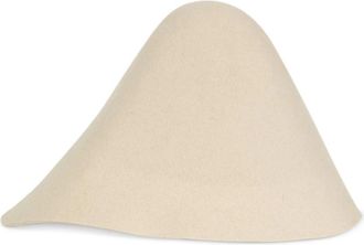 Cortana Aura- asymmetrische beige sombrero - Dames - Hoeden - Beige - ONE Size - Wol - Accessoires