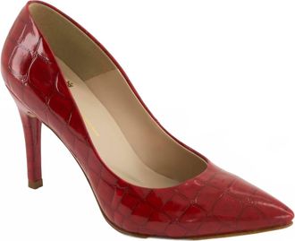 Andrea Womens Stiletto Pump In Red