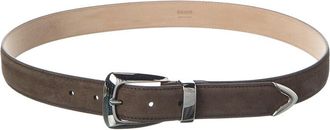 Khaite Benny Suede Belt