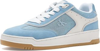 Calvin Klein Pazquale Womens Shoes Medium Blue Denim/White : 7.5 M, Suede