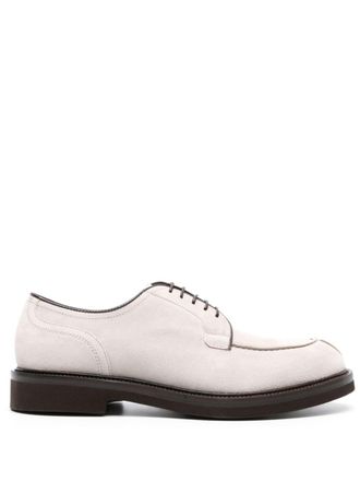 Scarosso Mario suede derby shoes - Neutrals