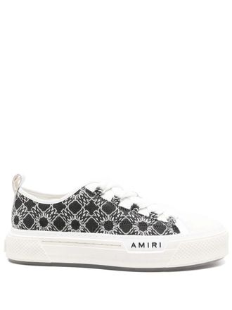 Amiri MA jacquard low sneakers - White