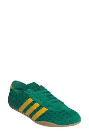 adidas Tokyo Jacquard Low Top Sneaker in Bold Green/Yellow/Black at Nordstrom, Size 5.5