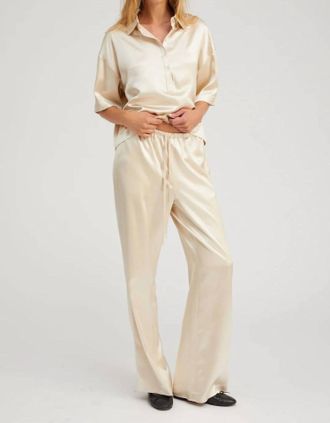 SPRWMN The Kauai Pant In Champagne