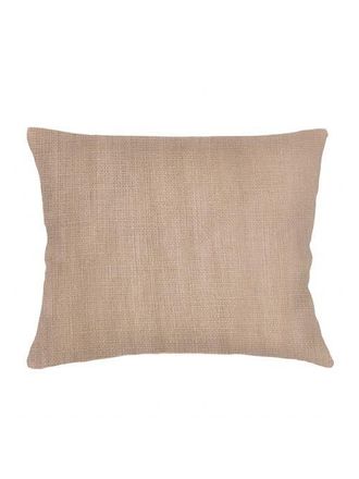 Anaya with Love So Soft Linen Luxe Blue Dutch Euro Pillow with Down Alternative Insert in Camel at Nordstrom, Size 28X36