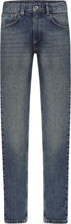 Flaneur Slim Jeans Dark Indigo - Heren - Slim Fit Jeans - Blauw - W28 - Katoen - Jeans