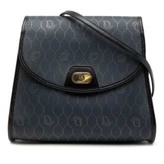 Dior Pre-owned Dior Honeycomb Coated Canvas Crossbody 9EH3HK0MBPHCTFX8