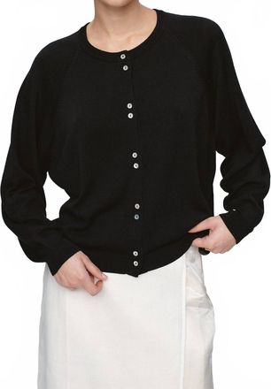 Marle Babette Cardigan In Black