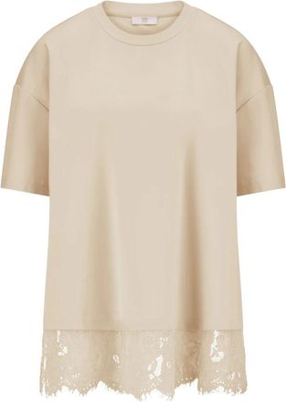 Riani Jersey 1/2 Arm - Dames - T-shirts - Beige - L - Tops