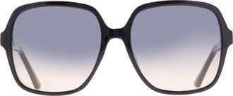 Guess Blue Gradient Square Ladies Sunglasses GF6203 01W 58